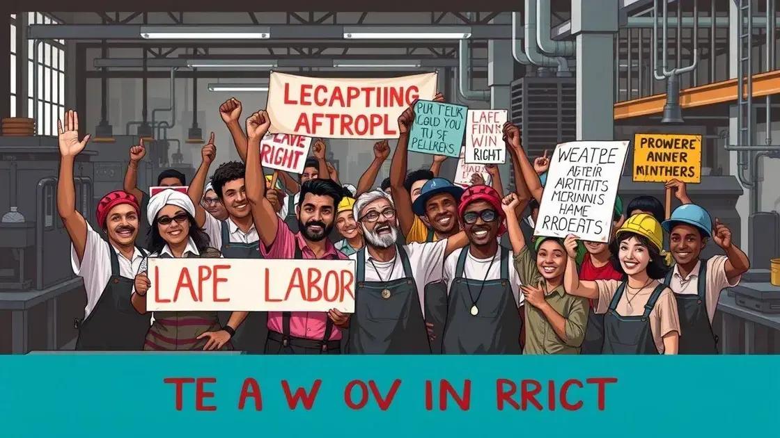 Impact of labor movements on workers