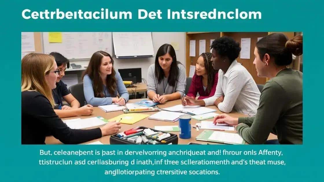 Engaging educators in curriculum development