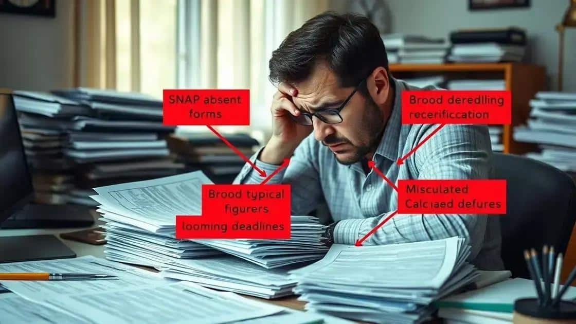 Common mistakes in the recertification process