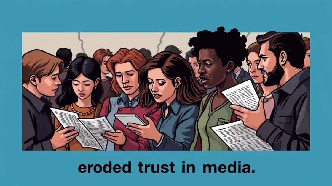 Consequences of eroded trust in media