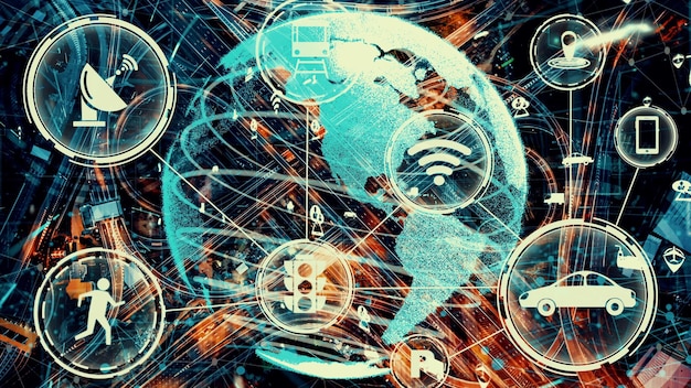 A collage of icons representing different industries (healthcare, finance, retail, technology), each connected to a central data stream, illustrating the widespread impact of the new regulations.