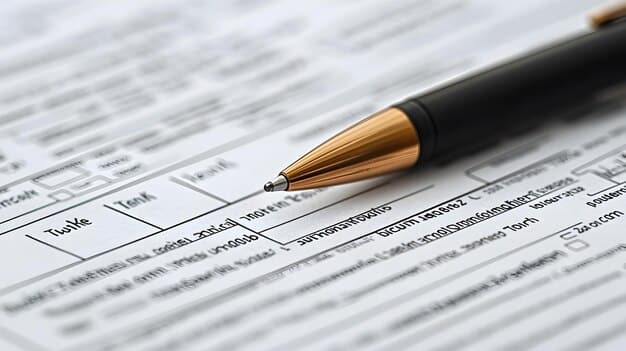 A close-up photograph of a document with 