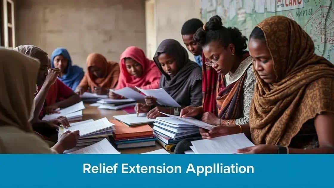 Eligibility requirements for the relief extension