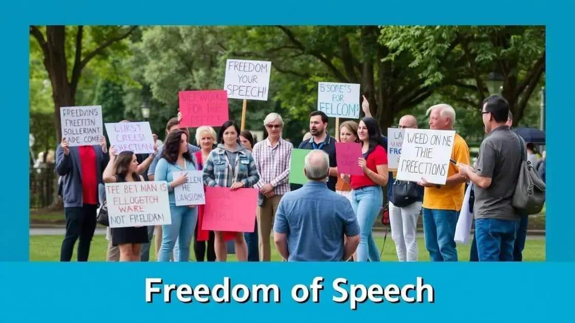 Counterarguments: freedom of speech and expression