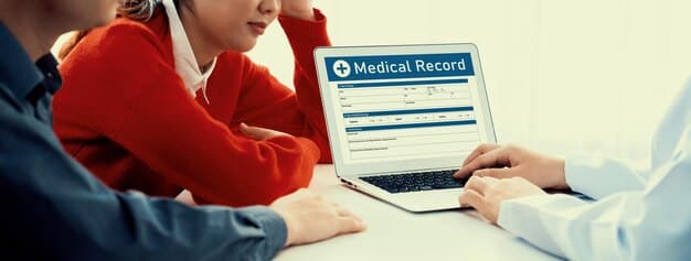 An application form for Social Security Disability benefits being filled out, highlighting the importance of accurate and complete information.