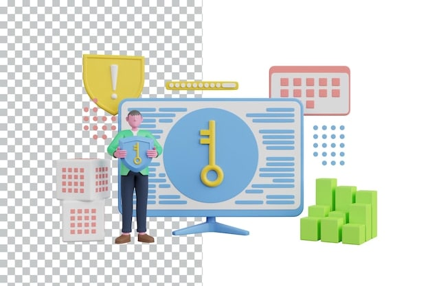A visual representation of a Social Security benefits calculation. a calculator, earnings statements, and an infographic showing how the age you claim impacts the monthly payment.