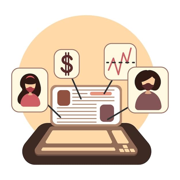 A side-by-side comparison of a physical Social Security Statement and its online counterpart, highlighting the accessibility and convenience of accessing the information digitally. A hand hovers over a laptop, subtly emphasizing the online access point.