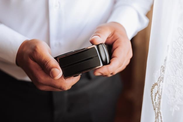 A close-up shot of a Social Security card next to a wedding ring, highlighting the connection between marital status and Social Security benefits. The background is blurred to focus on these two crucial elements.