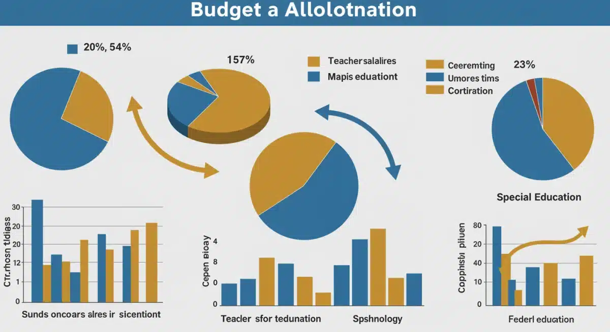 Visualizing federal funding impact on school budget allocations
