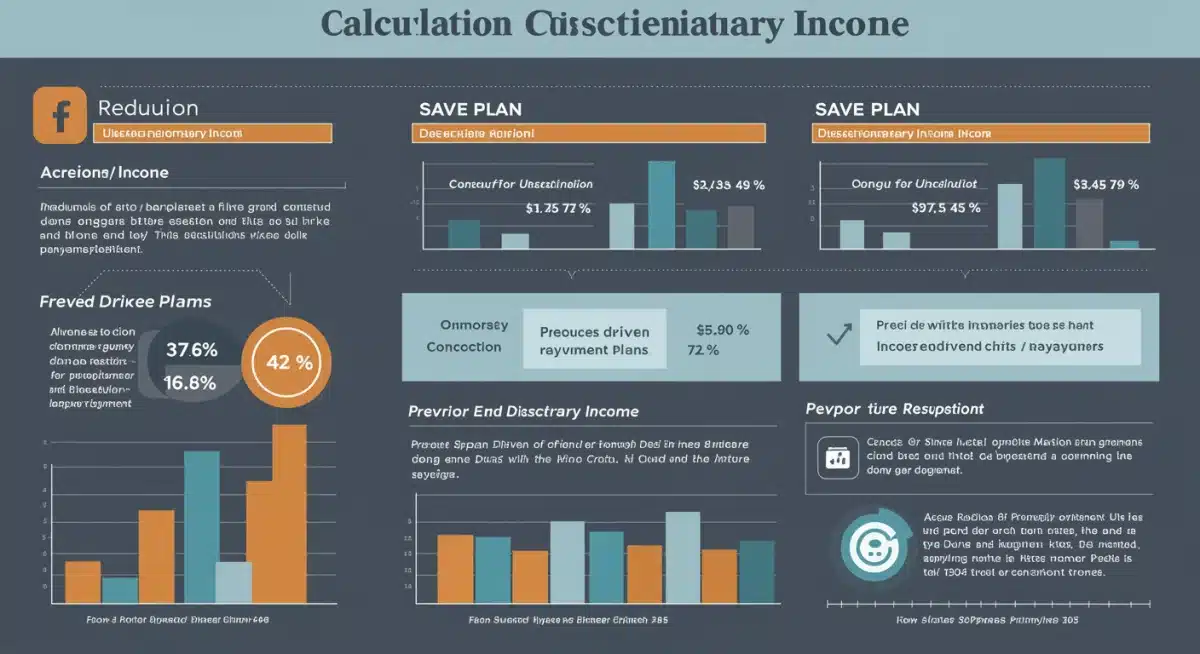 Infographic comparing discretionary income calculation for SAVE Plan versus other IDR plans