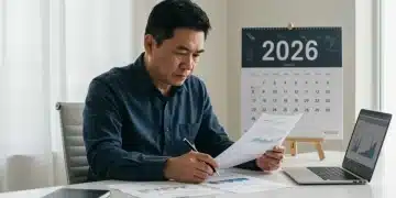 Person analyzing 2026 retirement contribution limits on a laptop