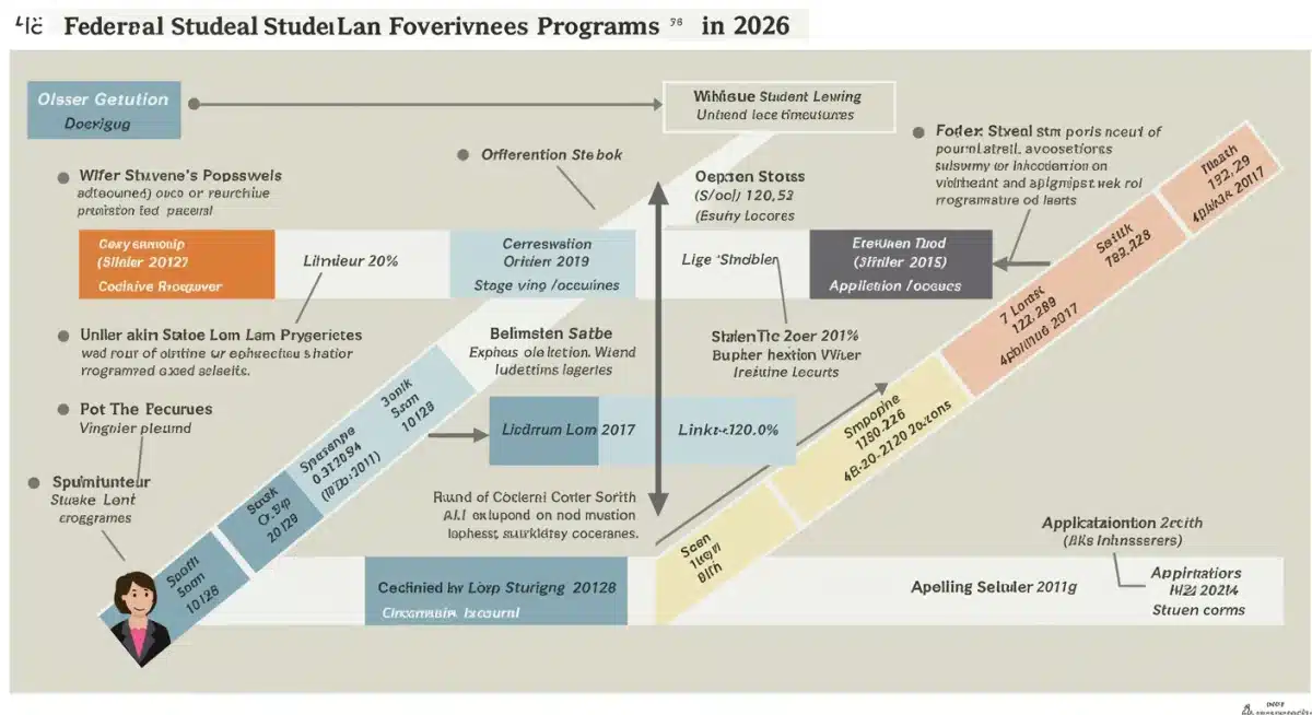 Infographic of 2026 student loan forgiveness program timeline and deadlines