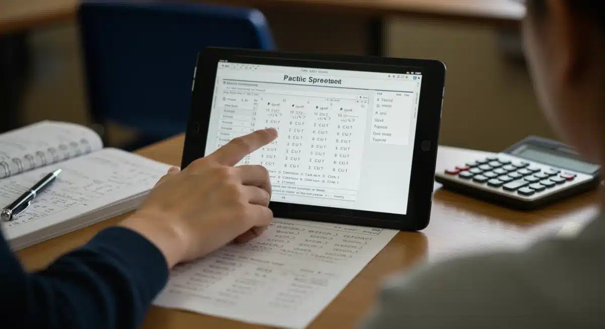 Student practicing digital standardized test on tablet for 2026 requirements