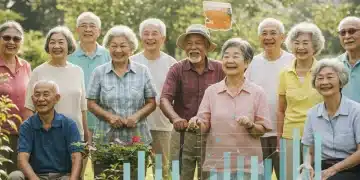 Seniors enjoying retirement while managing finances and understanding Social Security earnings limits.