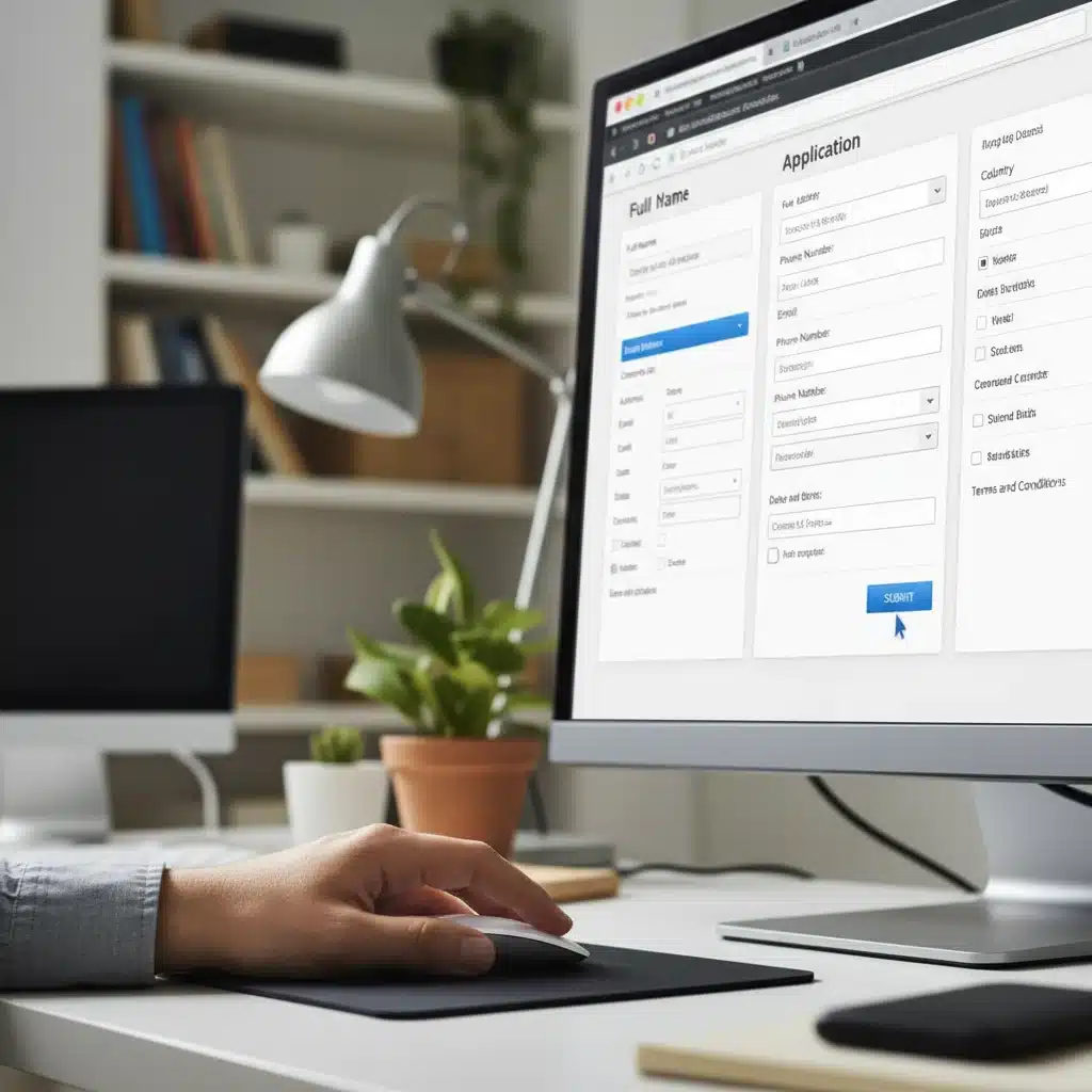 Navigating online Social Security application forms